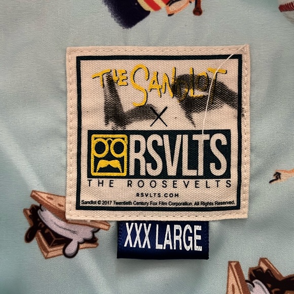 The Roosevelts RSVLTS x The Sandlot The Great Hambino Shirt All Over Print XXXL - Picture 8 of 8